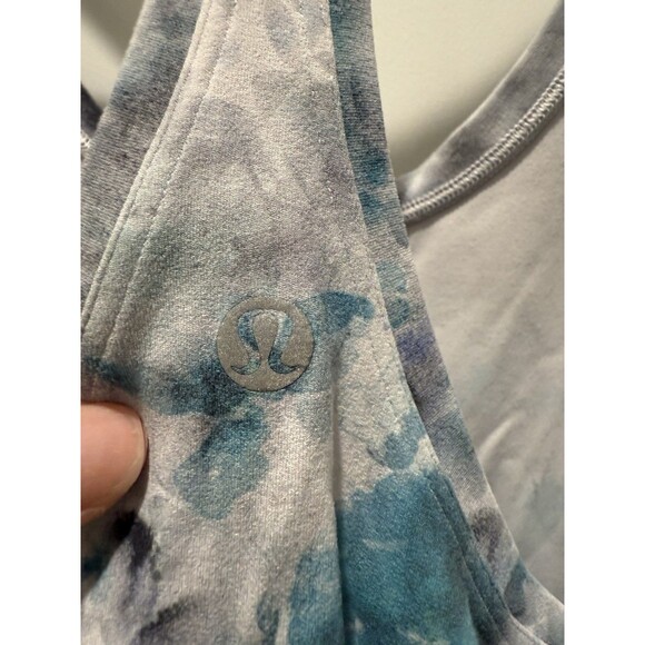Lululemon Cool Racerback Short Tank Top Women's Medium Kaleidofloral Nulu Multi - Picture 4 of 4